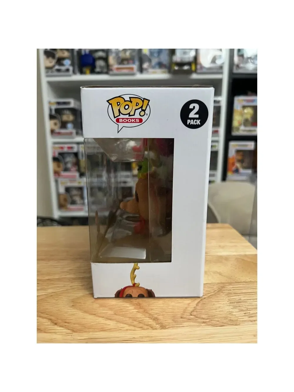 EXC FLOCKED (FUZZY) Grinch & Max Funko Pop 2-Pack Christmas Dr. Seuss How Stole
